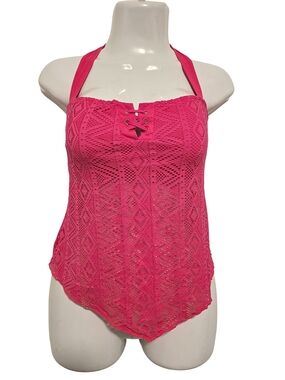 Aquatique - Ladies Crochet Tankini Swimtop